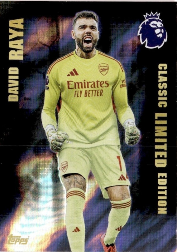 Arsenal Raya Signature LE1 Raya Arsenal Limited Edition Classic Premier League 2026 > Topps